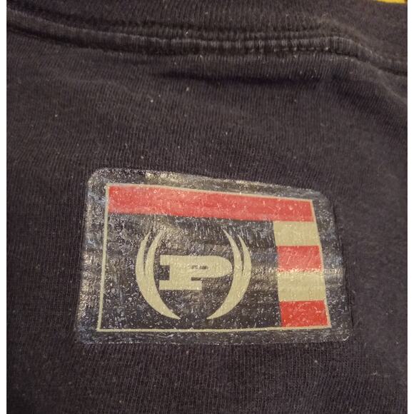 Vintage Phat Farm Patchwork Graphic Tee Made in USA Y2K Streetwear RARE SZ XXXL - Picture 4 of 6